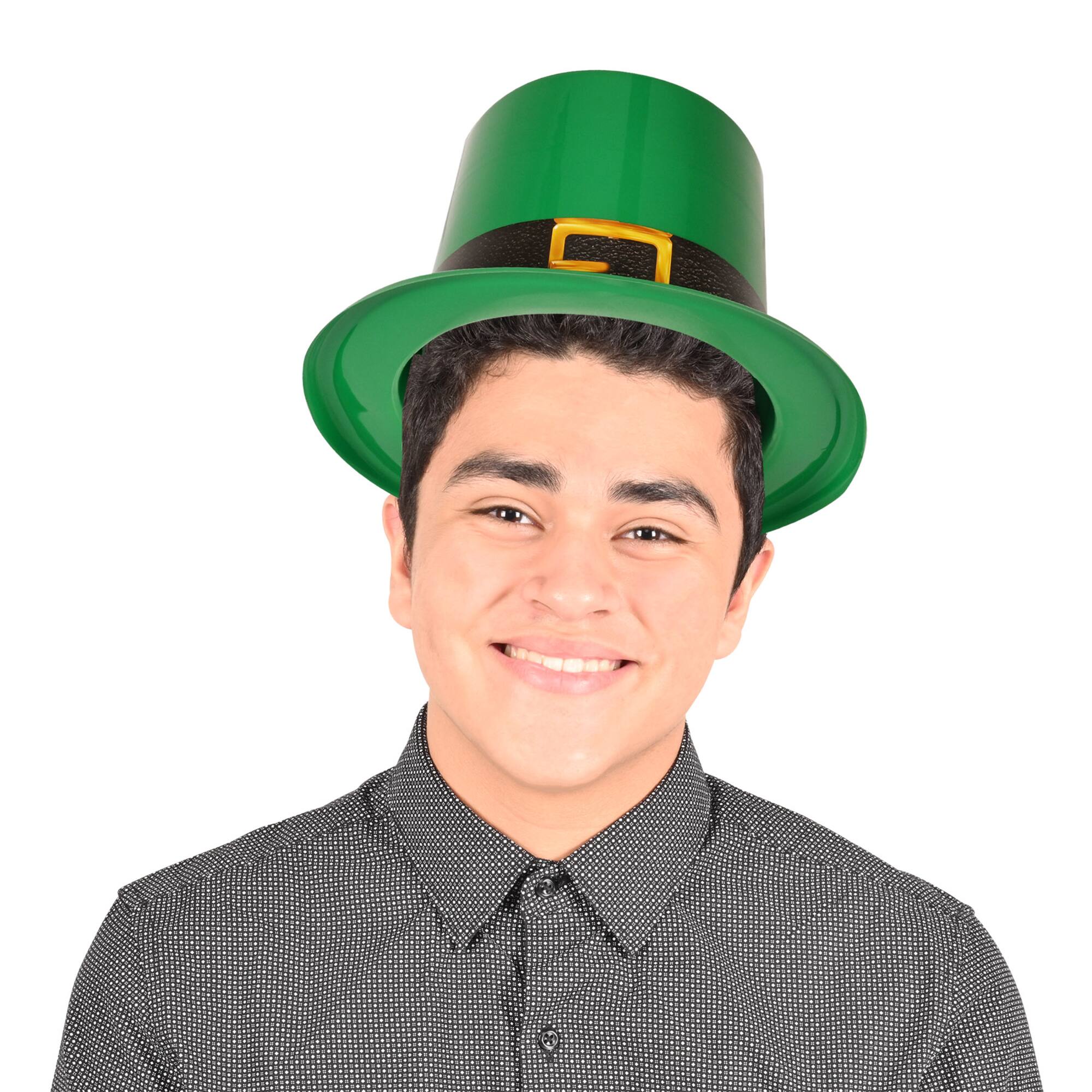 Beistle Leprechaun Plastic Top Hats, 5ct.